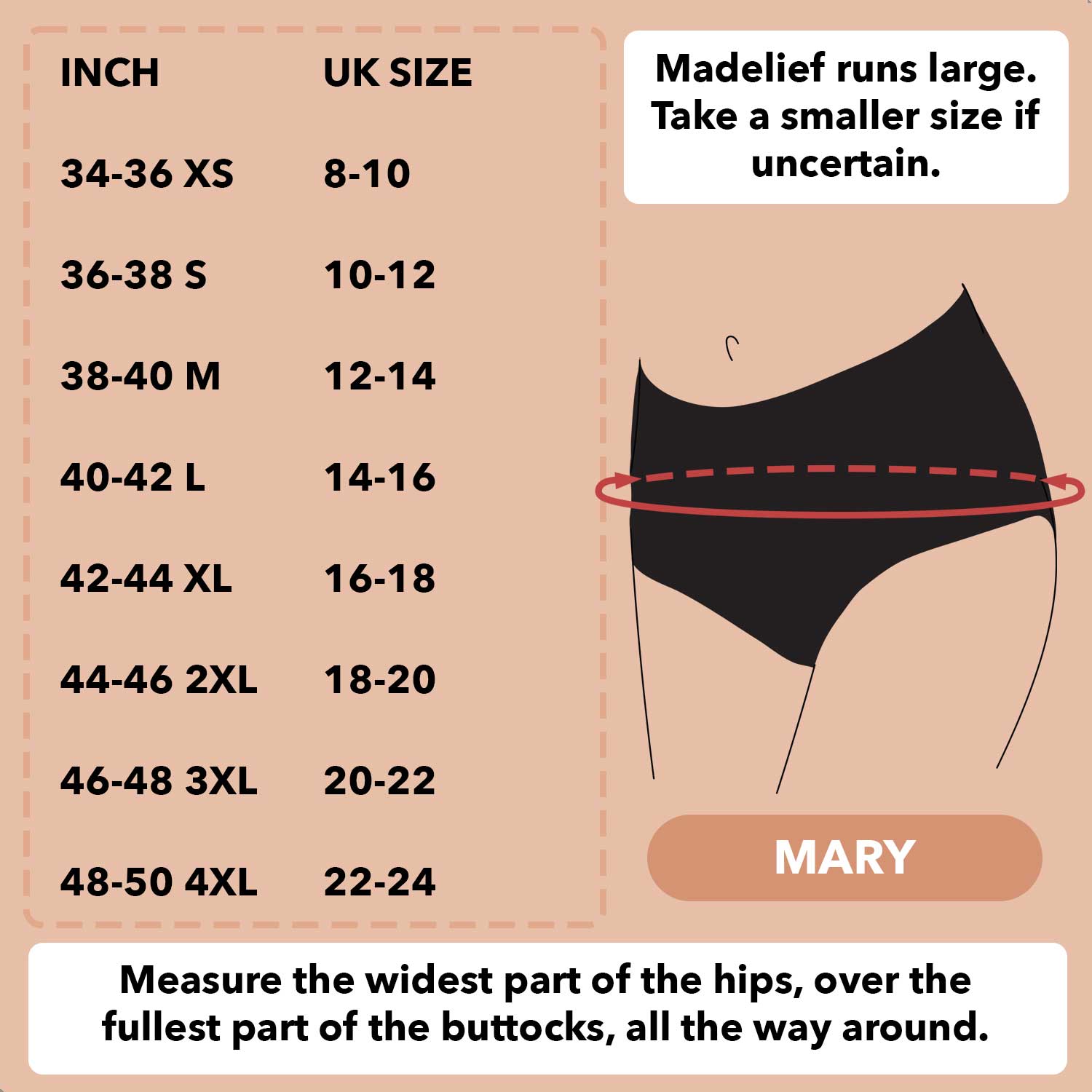 Bamboozy Menstrual Underwear Style 5 Mary