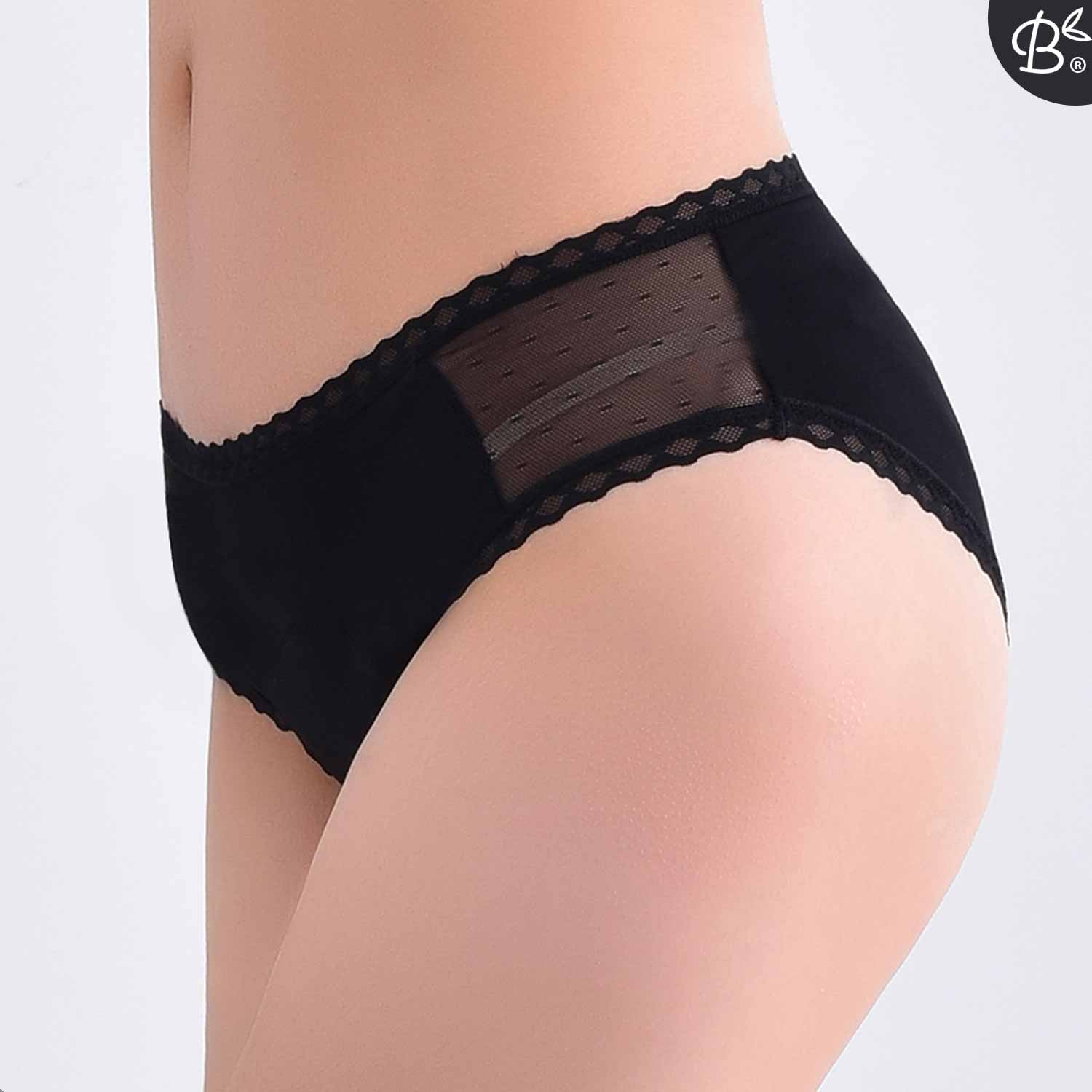 Bamboozy Menstrual Underwear Style 2 Bamboo Lily